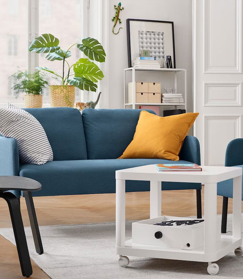 Kmax Fabric Loveseat Sofa Chair for Living Room - 图片 3