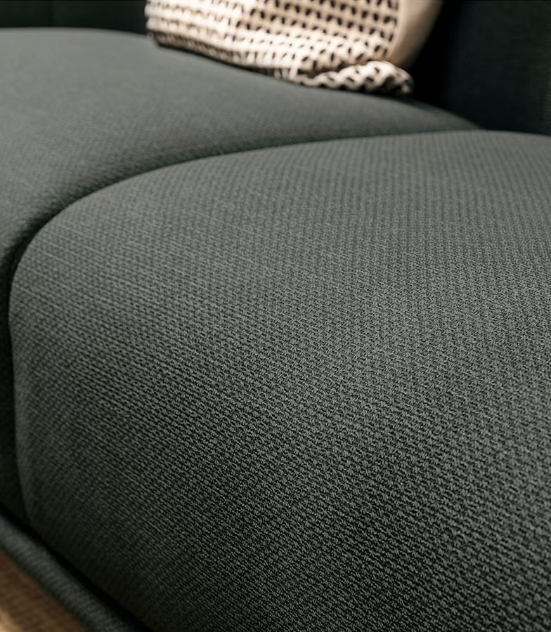 Ikea Viskafors 3 Seater Sofa Lejde/grey/green Birch - 图片 5