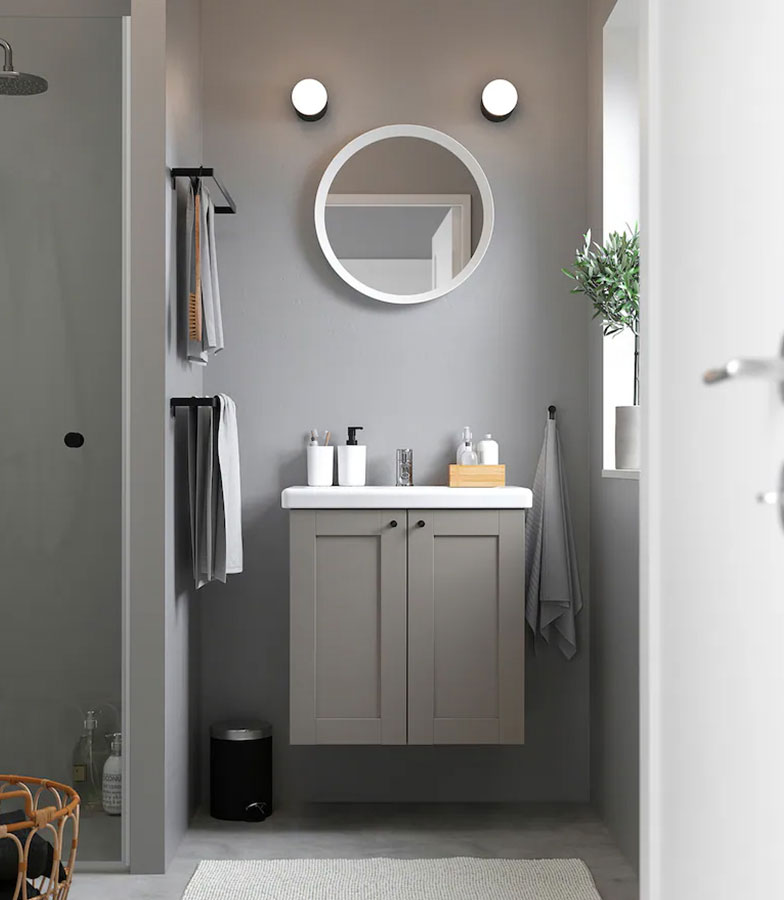 Ikea wash-basin cabinet with 2 doors Tap - 图片 2