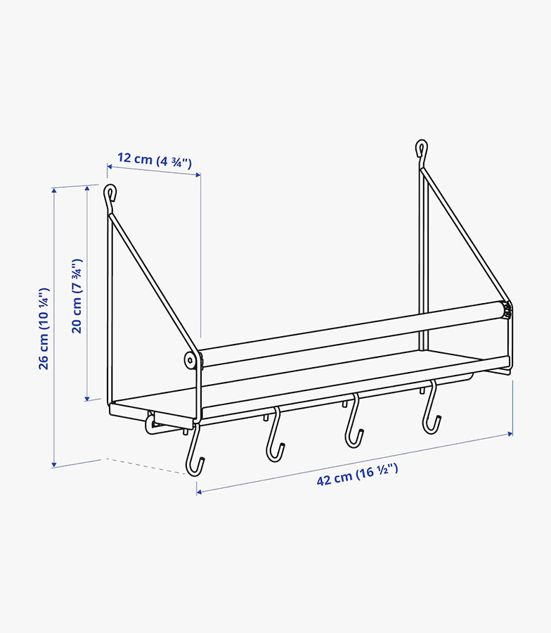Floating Shelves, Wall Shelf Outdoor Wall - 图片 7